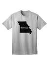 Missouri - Iconic United States Shape, Premium Adult T-Shirt Collection-Mens T-shirts-TooLoud-AshGray-Small-Davson Sales