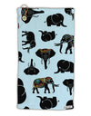 Mixed Elephants AOP Micro Terry Gromet Golf Towel 15 x 22 Inch All Over Print-Golf Towel-TooLoud-White-Davson Sales