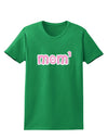 Mom Cubed - Cute Mom of Three Design Womens Dark T-Shirt by TooLoud-Womens T-Shirt-TooLoud-Kelly-Green-X-Small-Davson Sales