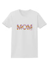 Mom Flowers Design Womens T-Shirt by TooLoud-Womens T-Shirt-TooLoud-White-X-Small-Davson Sales