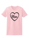 Mom Heart Design Womens T-Shirt by TooLoud-Womens T-Shirt-TooLoud-PalePink-X-Small-Davson Sales