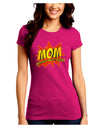 Mom Master Of Multi-tasking Juniors Petite Crew Dark T-Shirt-T-Shirts Juniors Tops-TooLoud-Hot-Pink-Juniors Fitted Small-Davson Sales