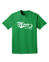 Mom Since (Your Year Personalized) Design Adult Dark T-Shirt by TooLoud-Mens T-Shirt-TooLoud-Kelly-Green-Small-Davson Sales