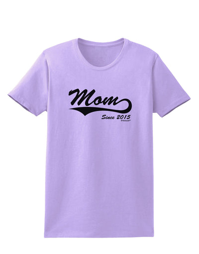 Mom Since (Your Year Personalized) Design Womens T-Shirt by TooLoud-Womens T-Shirt-TooLoud-Lavender-X-Small-Davson Sales