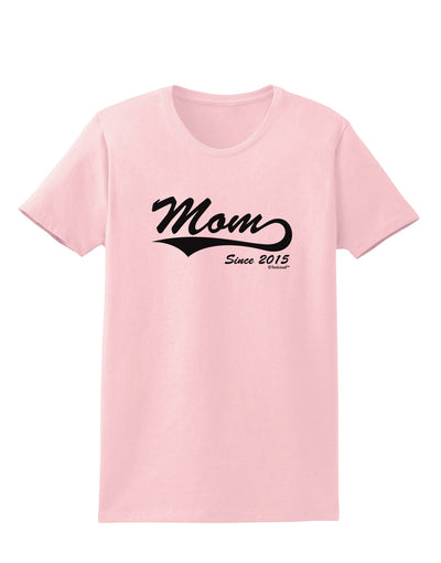 Mom Since (Your Year Personalized) Design Womens T-Shirt by TooLoud-Womens T-Shirt-TooLoud-PalePink-X-Small-Davson Sales