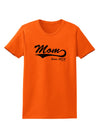 Mom Since (Your Year Personalized) Design Womens T-Shirt by TooLoud-Womens T-Shirt-TooLoud-Orange-X-Small-Davson Sales