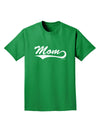 Mom - Sports Tail Script Adult Dark T-Shirt by TooLoud-Mens T-Shirt-TooLoud-Kelly-Green-Small-Davson Sales