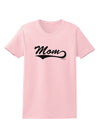 Mom - Sports Tail Script Womens T-Shirt by TooLoud-Womens T-Shirt-TooLoud-PalePink-X-Small-Davson Sales