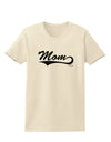 Mom - Sports Tail Script Womens T-Shirt by TooLoud-Womens T-Shirt-TooLoud-Natural-X-Small-Davson Sales