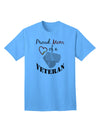 Mom of Veteran Adult T-Shirt-Mens T-Shirt-TooLoud-Aquatic-Blue-Small-Davson Sales