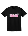 Mom to the Fourth Power - Cute Mom of 4 Design Adult Dark T-Shirt by TooLoud-Mens T-Shirt-TooLoud-Black-Small-Davson Sales