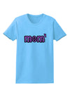 Mom to the Fourth Power - Cute Mom of 4 Design Womens T-Shirt by TooLoud-Womens T-Shirt-TooLoud-Aquatic-Blue-X-Small-Davson Sales