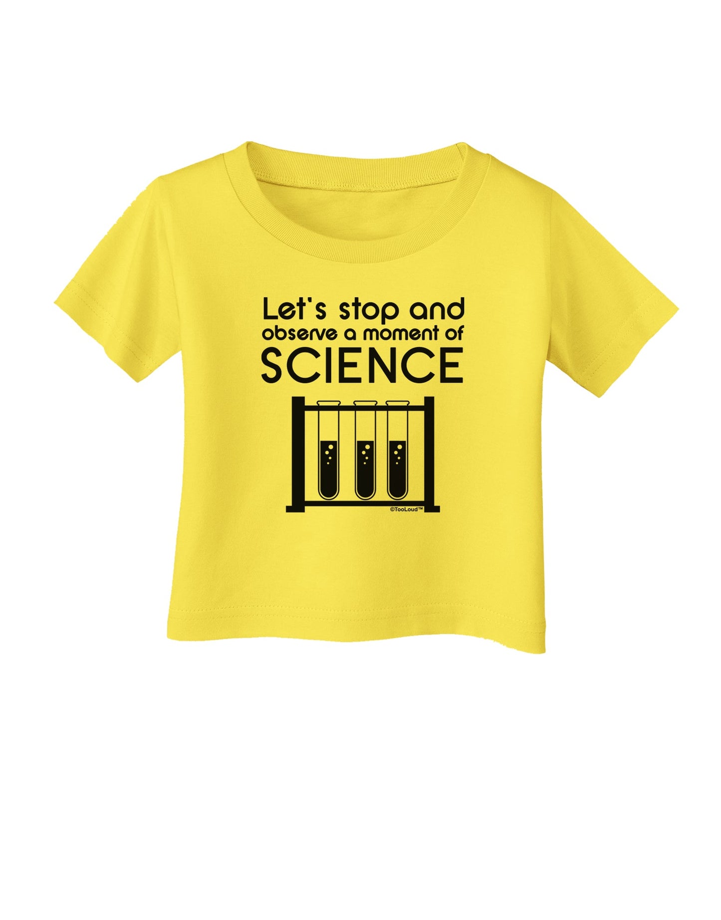 Moment of Science Infant T-Shirt by TooLoud-Infant T-Shirt-TooLoud-Yellow-06-Months-Davson Sales