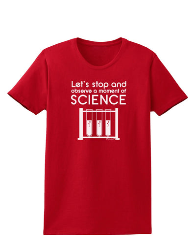 Moment of Science Womens Dark T-Shirt by TooLoud-Womens T-Shirt-TooLoud-Red-X-Small-Davson Sales