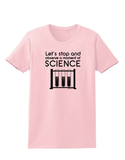 Moment of Science Womens T-Shirt by TooLoud-Womens T-Shirt-TooLoud-PalePink-X-Small-Davson Sales