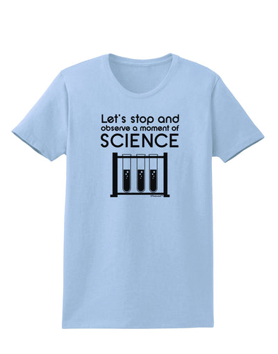 Moment of Science Womens T-Shirt by TooLoud-Womens T-Shirt-TooLoud-Light-Blue-X-Small-Davson Sales