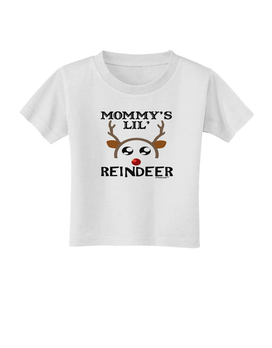 Mommy's Lil Reindeer Boy Toddler T-Shirt-Toddler T-Shirt-TooLoud-White-2T-Davson Sales