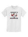 Mommy's Lil Reindeer Girl Childrens T-Shirt-Childrens T-Shirt-TooLoud-White-X-Small-Davson Sales