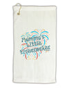 Mommy's Little Firecracker Micro Terry Gromet Golf Towel 16 x 25 inch-Golf Towel-TooLoud-White-Davson Sales