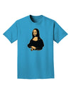 Mona Cutout Adult Dark T-Shirt-Mens T-Shirt-TooLoud-Turquoise-Small-Davson Sales