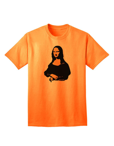 Mona Cutout Adult T-Shirt: A Stylish and Contemporary Addition to Your Wardrobe-Mens T-shirts-TooLoud-Neon-Orange-Small-Davson Sales