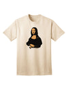 Mona Cutout Adult T-Shirt: A Stylish and Contemporary Addition to Your Wardrobe-Mens T-shirts-TooLoud-Natural-Small-Davson Sales