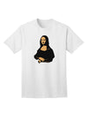 Mona Cutout Adult T-Shirt: A Stylish and Contemporary Addition to Your Wardrobe-Mens T-shirts-TooLoud-White-Small-Davson Sales