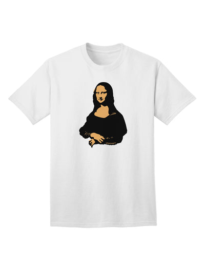 Mona Cutout Adult T-Shirt: A Stylish and Contemporary Addition to Your Wardrobe-Mens T-shirts-TooLoud-White-Small-Davson Sales