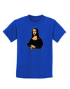 Mona Cutout Childrens Dark T-Shirt-Childrens T-Shirt-TooLoud-Royal-Blue-X-Small-Davson Sales