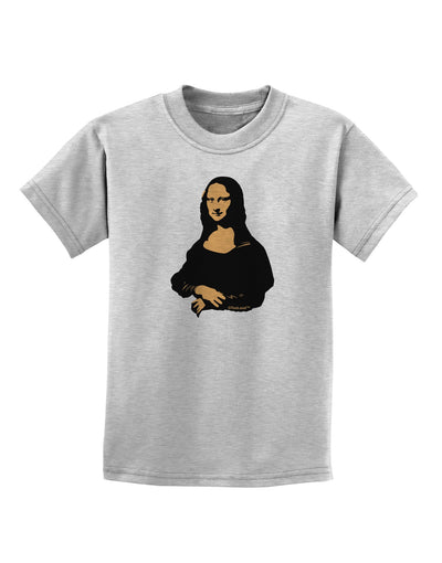 Mona Cutout Childrens T-Shirt-Childrens T-Shirt-TooLoud-AshGray-X-Small-Davson Sales