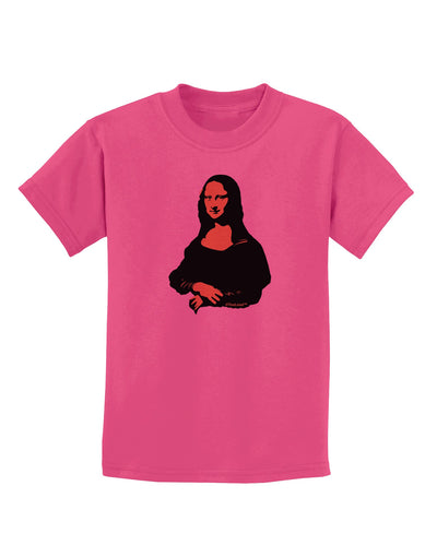 Mona Cutout Childrens T-Shirt-Childrens T-Shirt-TooLoud-Sangria-X-Small-Davson Sales