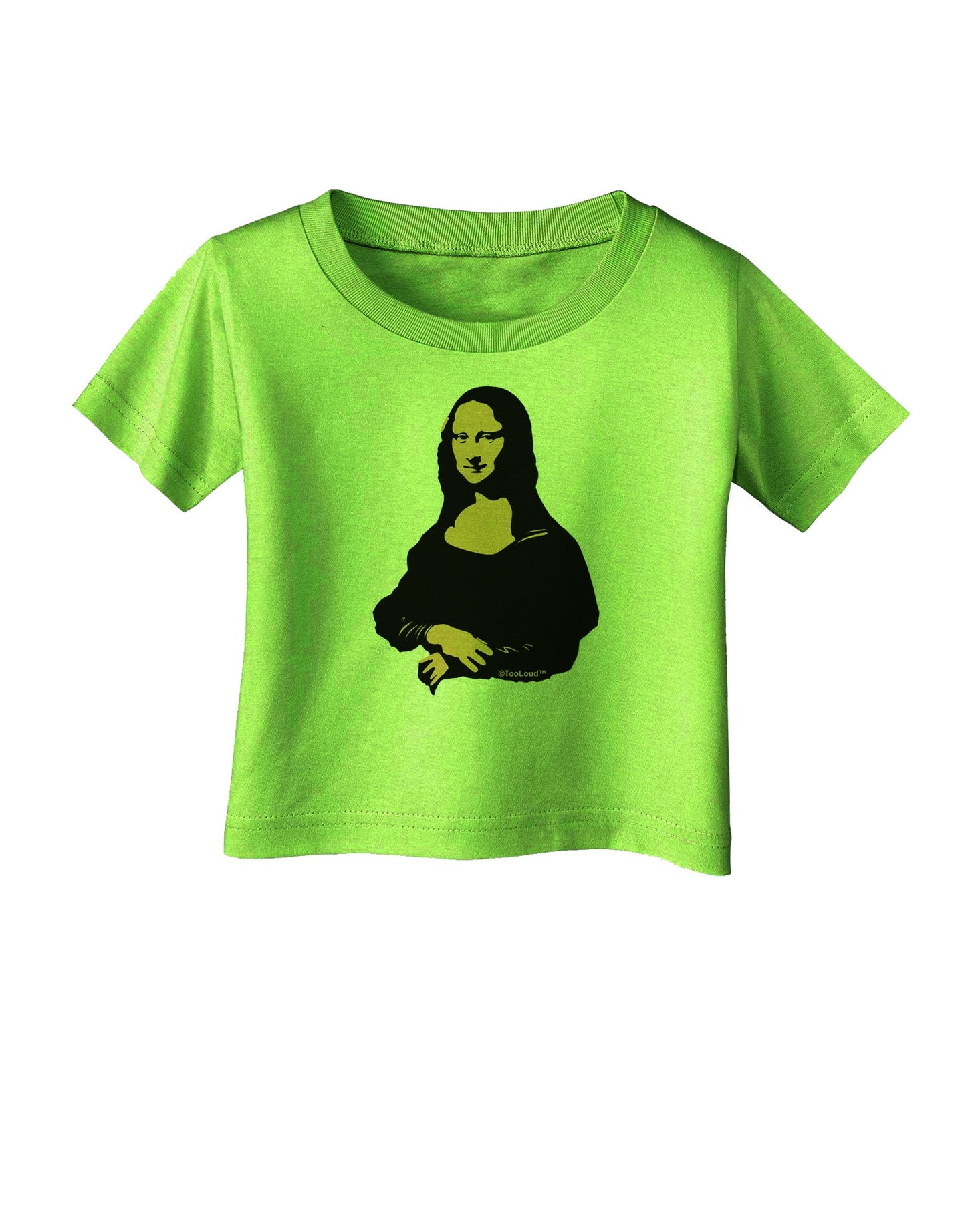 Mona Cutout Infant T-Shirt-Infant T-Shirt-TooLoud-Lime-Green-06-Months-Davson Sales