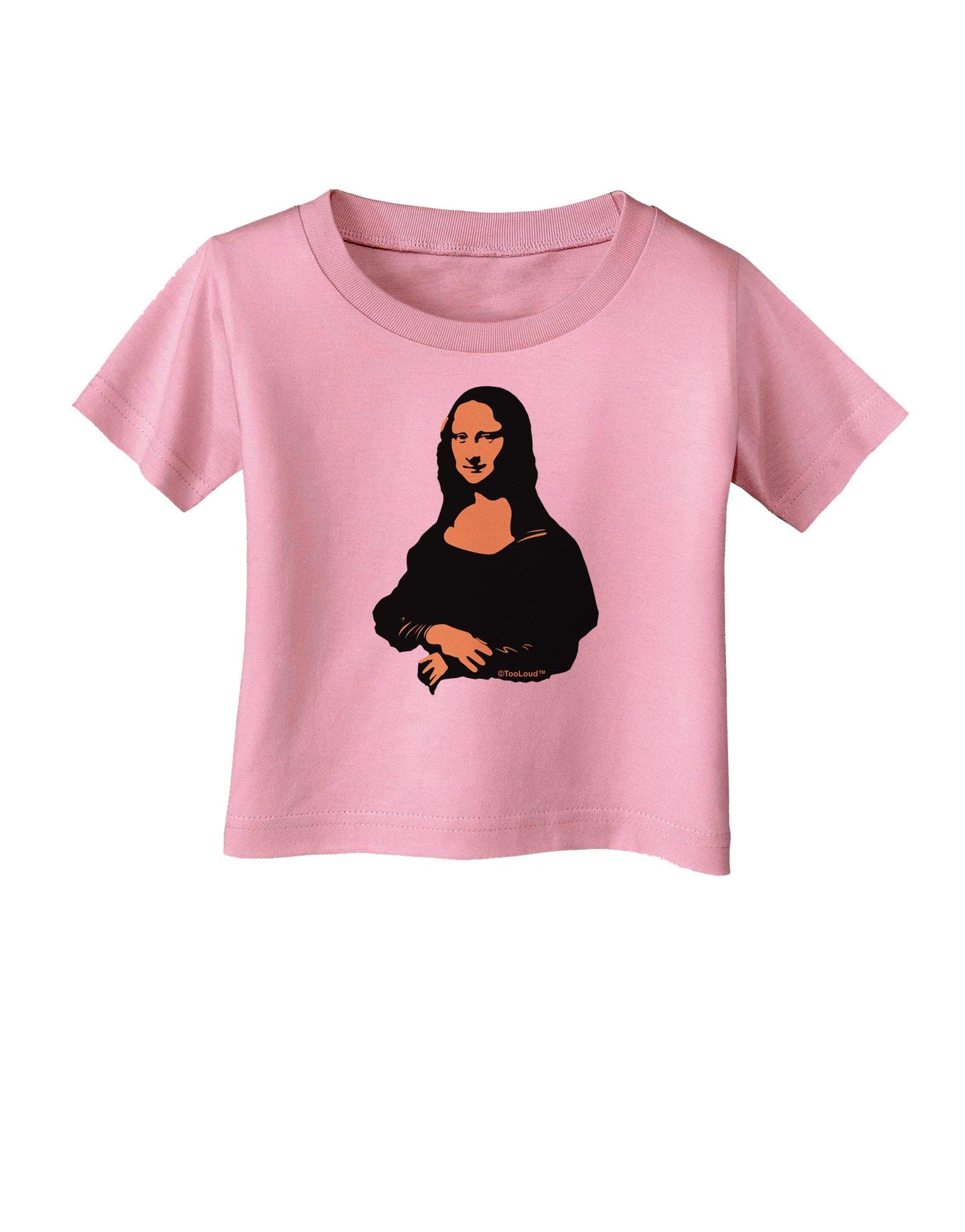 Mona Cutout Infant T-Shirt-Infant T-Shirt-TooLoud-Candy-Pink-06-Months-Davson Sales