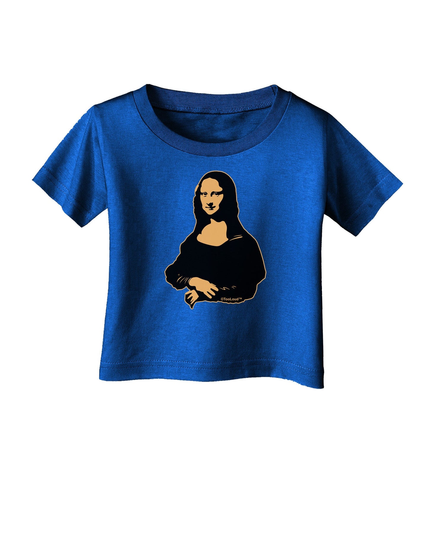 Mona Cutout Infant T-Shirt Dark-Infant T-Shirt-TooLoud-Royal-Blue-06-Months-Davson Sales
