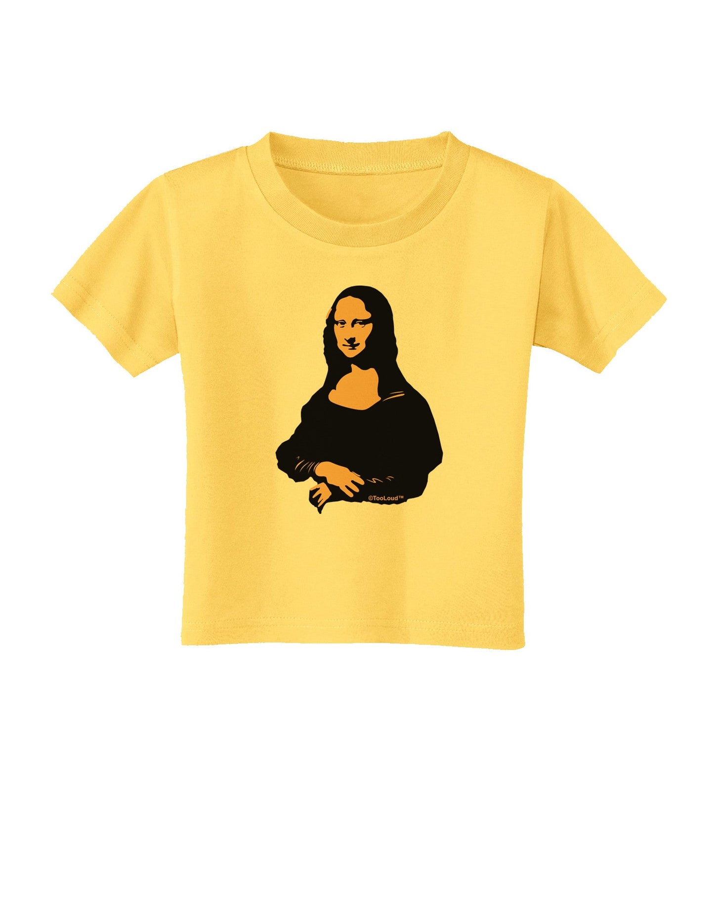Mona Cutout Toddler T-Shirt-Toddler T-Shirt-TooLoud-Yellow-2T-Davson Sales