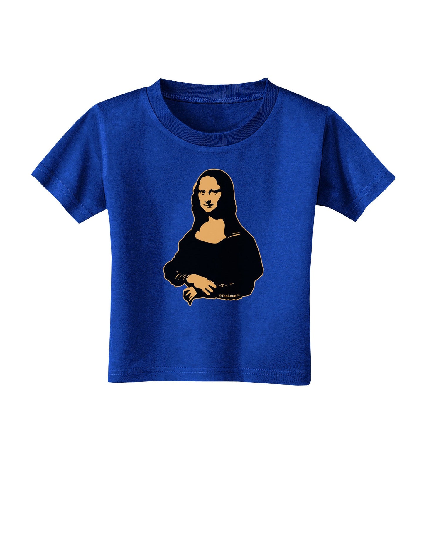 Mona Cutout Toddler T-Shirt Dark-Toddler T-Shirt-TooLoud-Royal-Blue-2T-Davson Sales