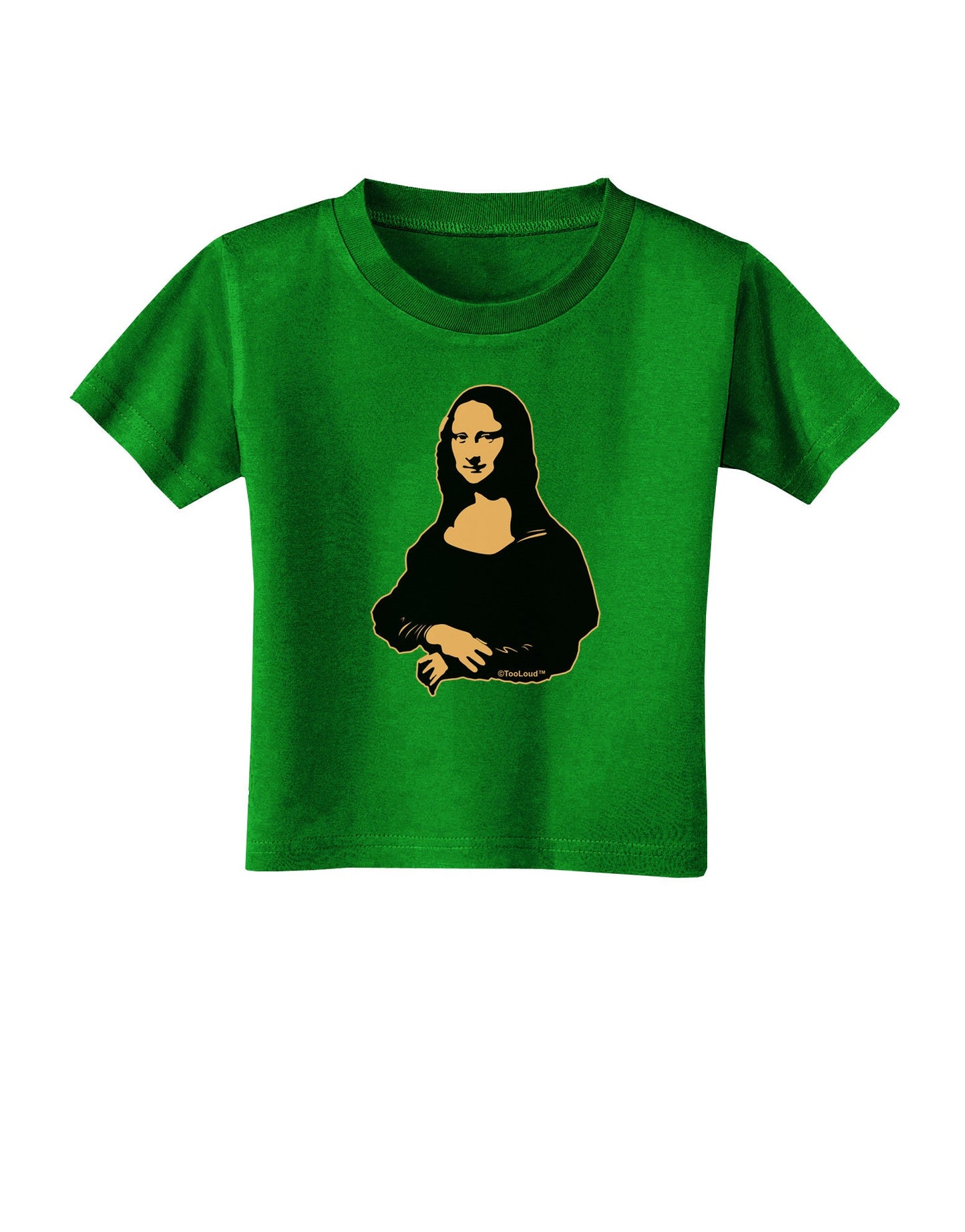 Mona Cutout Toddler T-Shirt Dark-Toddler T-Shirt-TooLoud-Clover-Green-2T-Davson Sales