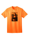 Mona Lisa Inspired Adult T-Shirt: A Timeless Artistic Masterpiece-Mens T-shirts-TooLoud-Neon-Orange-Small-Davson Sales