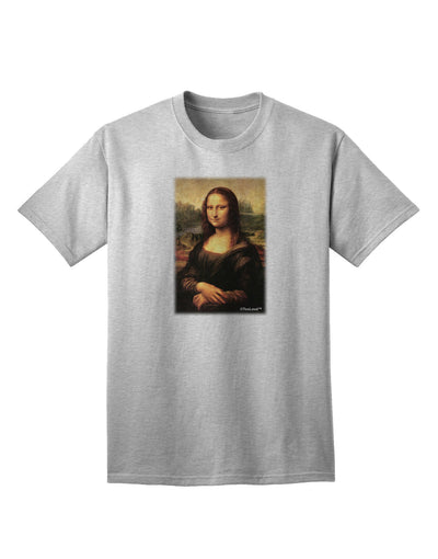 Mona Lisa Inspired Adult T-Shirt: A Timeless Artistic Masterpiece-Mens T-shirts-TooLoud-AshGray-Small-Davson Sales