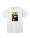 Mona Lisa Inspired Adult T-Shirt: A Timeless Artistic Masterpiece-Mens T-shirts-TooLoud-White-Small-Davson Sales