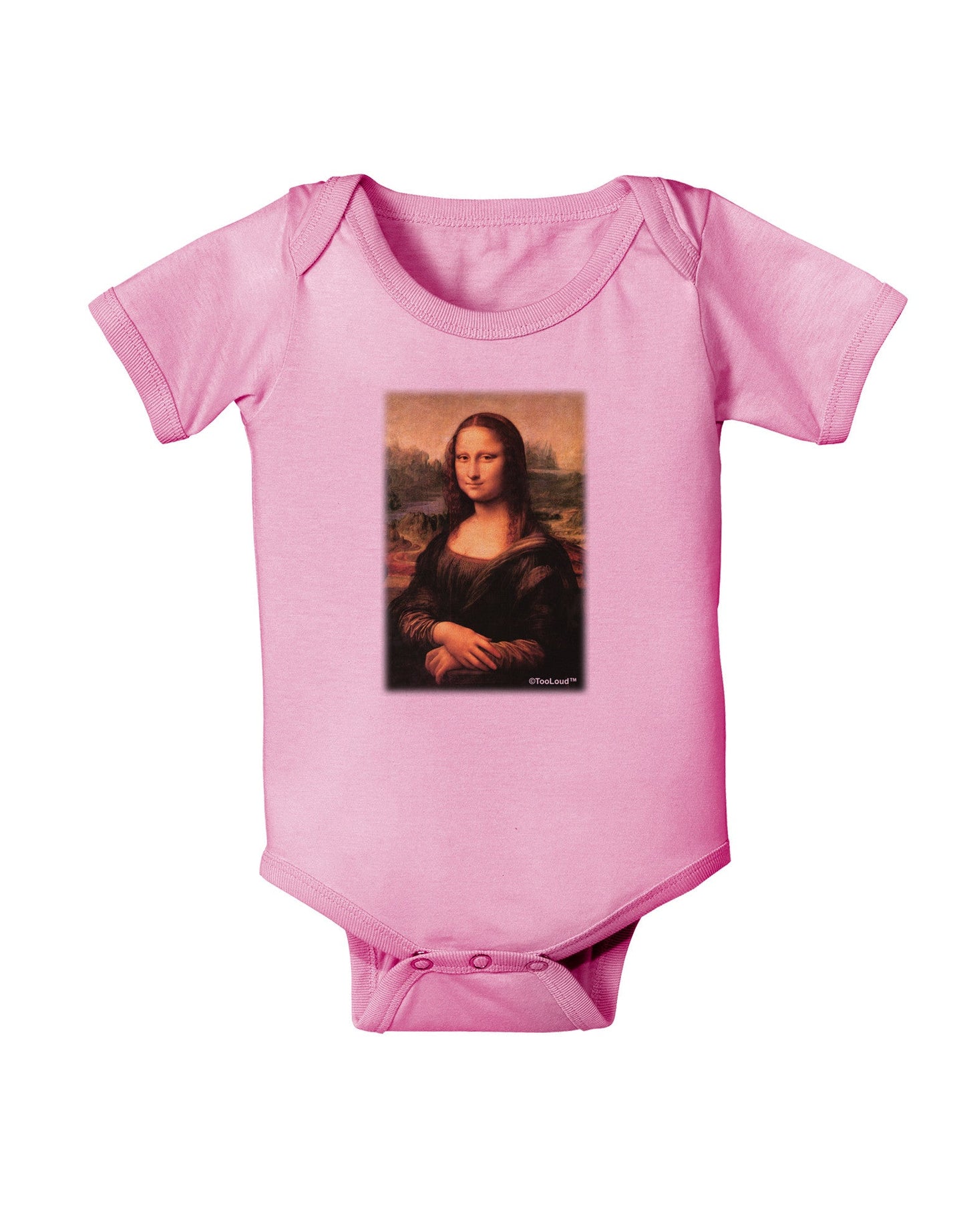 Mona Painting Baby Romper Bodysuit-Baby Romper-TooLoud-Pink-06-Months-Davson Sales