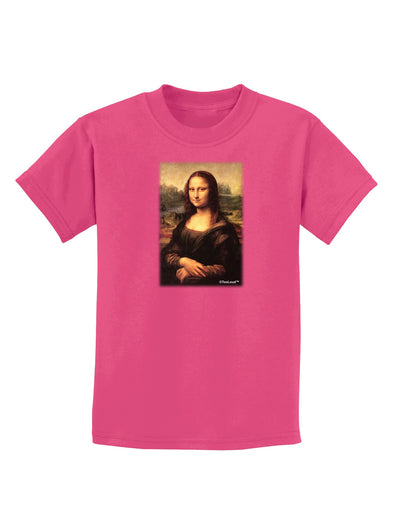 Mona Painting Childrens Dark T-Shirt-Childrens T-Shirt-TooLoud-Sangria-X-Small-Davson Sales