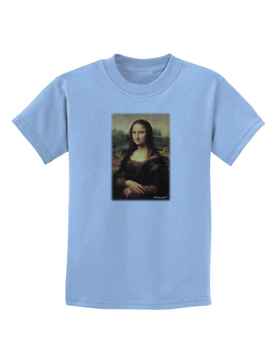 Mona Painting Childrens T-Shirt-Childrens T-Shirt-TooLoud-Light-Blue-X-Small-Davson Sales