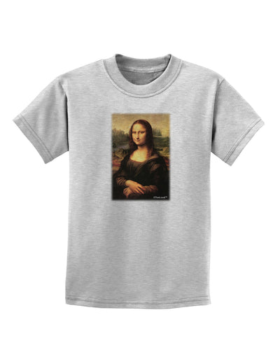 Mona Painting Childrens T-Shirt-Childrens T-Shirt-TooLoud-AshGray-X-Small-Davson Sales