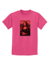 Mona Painting Childrens T-Shirt-Childrens T-Shirt-TooLoud-Sangria-X-Small-Davson Sales