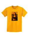 Mona Painting Childrens T-Shirt-Childrens T-Shirt-TooLoud-Gold-X-Small-Davson Sales