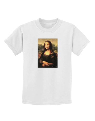 Mona Painting Childrens T-Shirt-Childrens T-Shirt-TooLoud-White-X-Small-Davson Sales