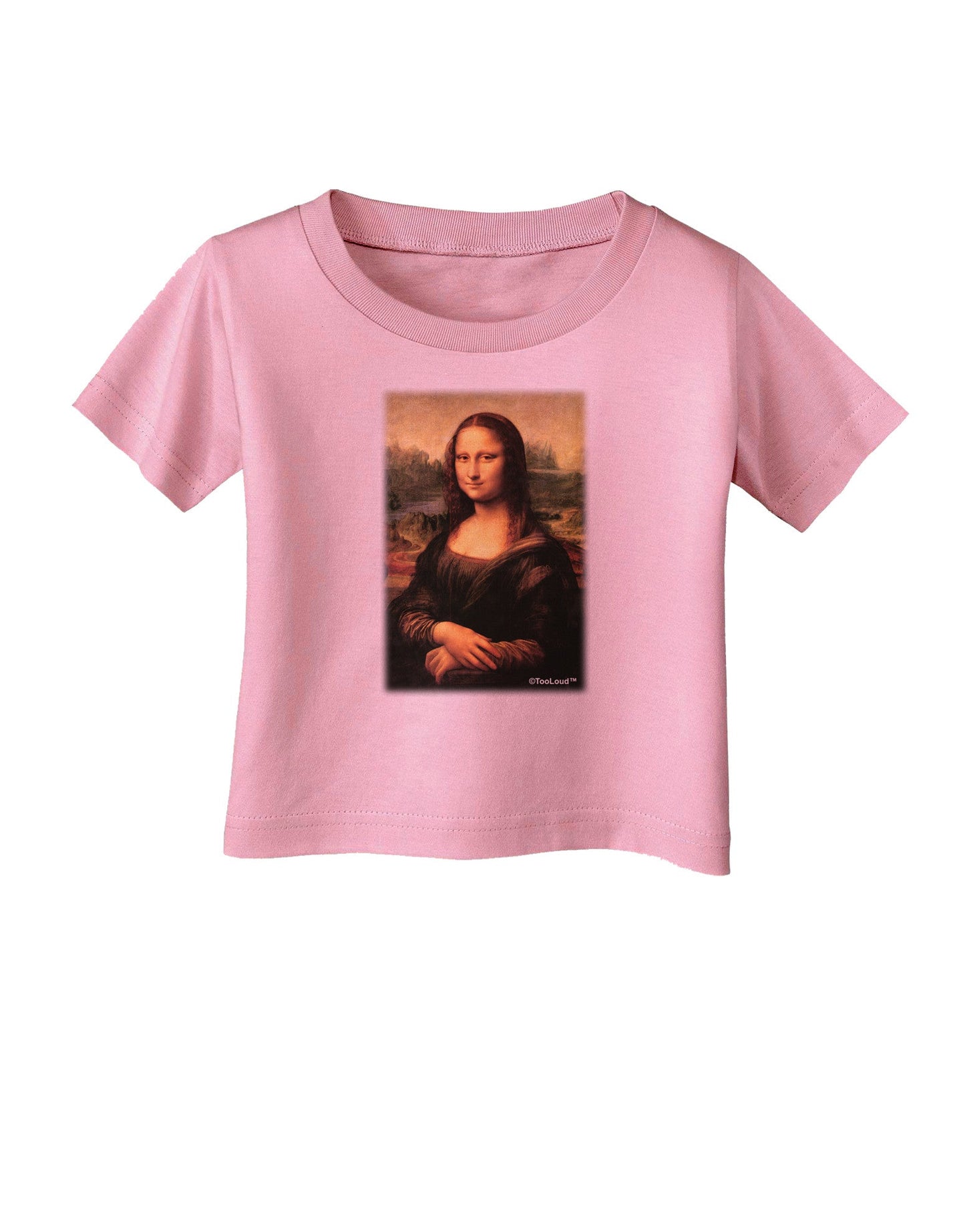 Mona Painting Infant T-Shirt-Infant T-Shirt-TooLoud-Candy-Pink-06-Months-Davson Sales