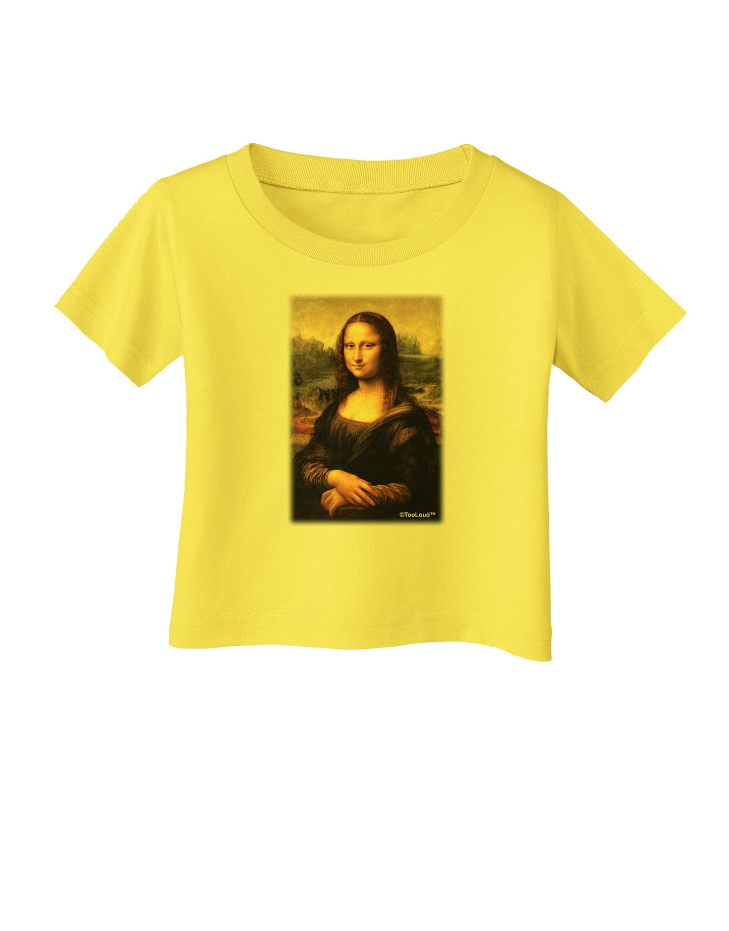 Mona Painting Infant T-Shirt-Infant T-Shirt-TooLoud-Yellow-06-Months-Davson Sales
