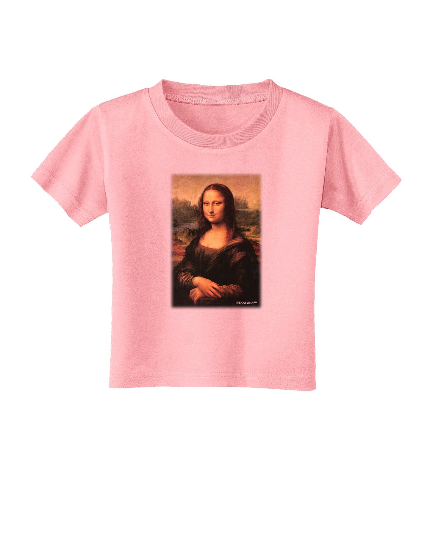 Mona Painting Toddler T-Shirt-Toddler T-Shirt-TooLoud-Candy-Pink-2T-Davson Sales